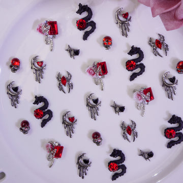 Dark Elf-Shine Shine DIY Metal Nail Charms