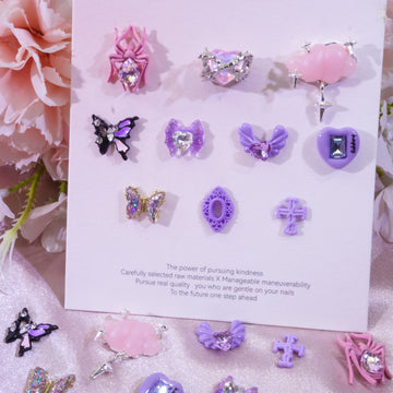 Enchanted Dreams-Shine Shine DIY Metal Nail Charms