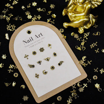Golden Creed-Shine Shine DIY Metal Nail Charms