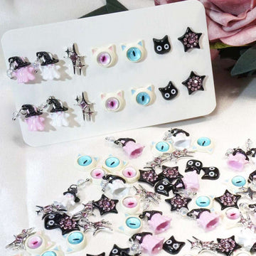 Trick or Treat -Shine Shine DIY Metal Nail Charms