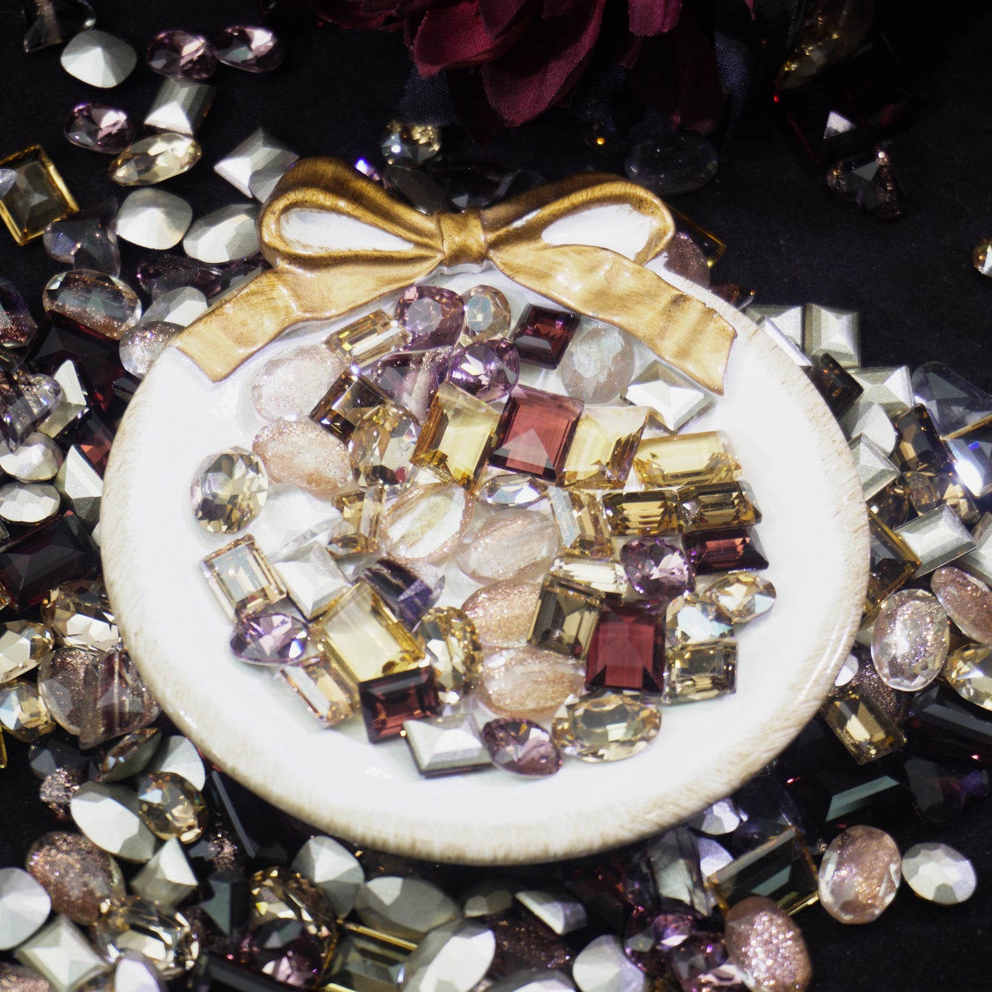 Hot Chocolate-Shine Shine DIY K9 Nail Charms