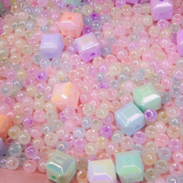 Pastel dulce - mini cuentas de semillas