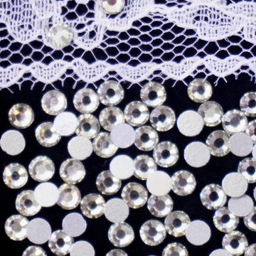 SS12 Nail Diamonds Flat Back Glass Rhinestones for Nail& DIY Jewelry Making Decorations Charms over 120PCS