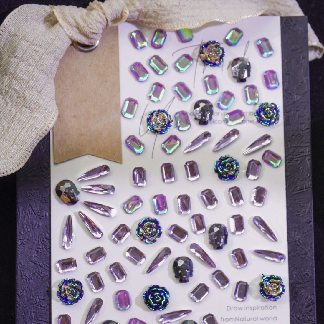Mystic Aurora-Shine Shine DIY  Resin Nail Charms