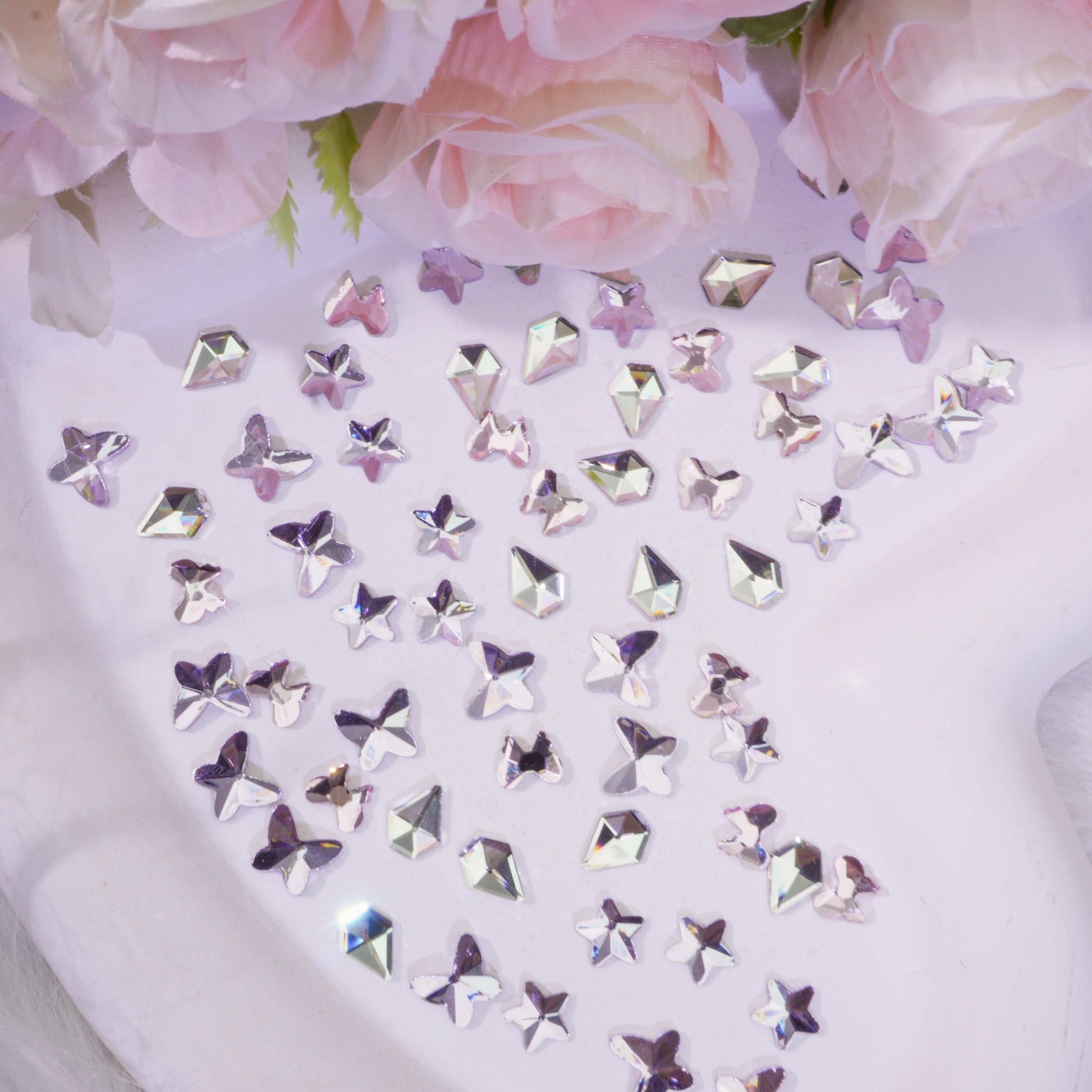 Sleek Chic -Shine Shine DIY Glass Nails Charms