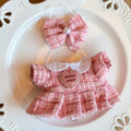 Mimi's Tweed Delight set-for 17cm Dolls (Labubu-Optimized Fit)