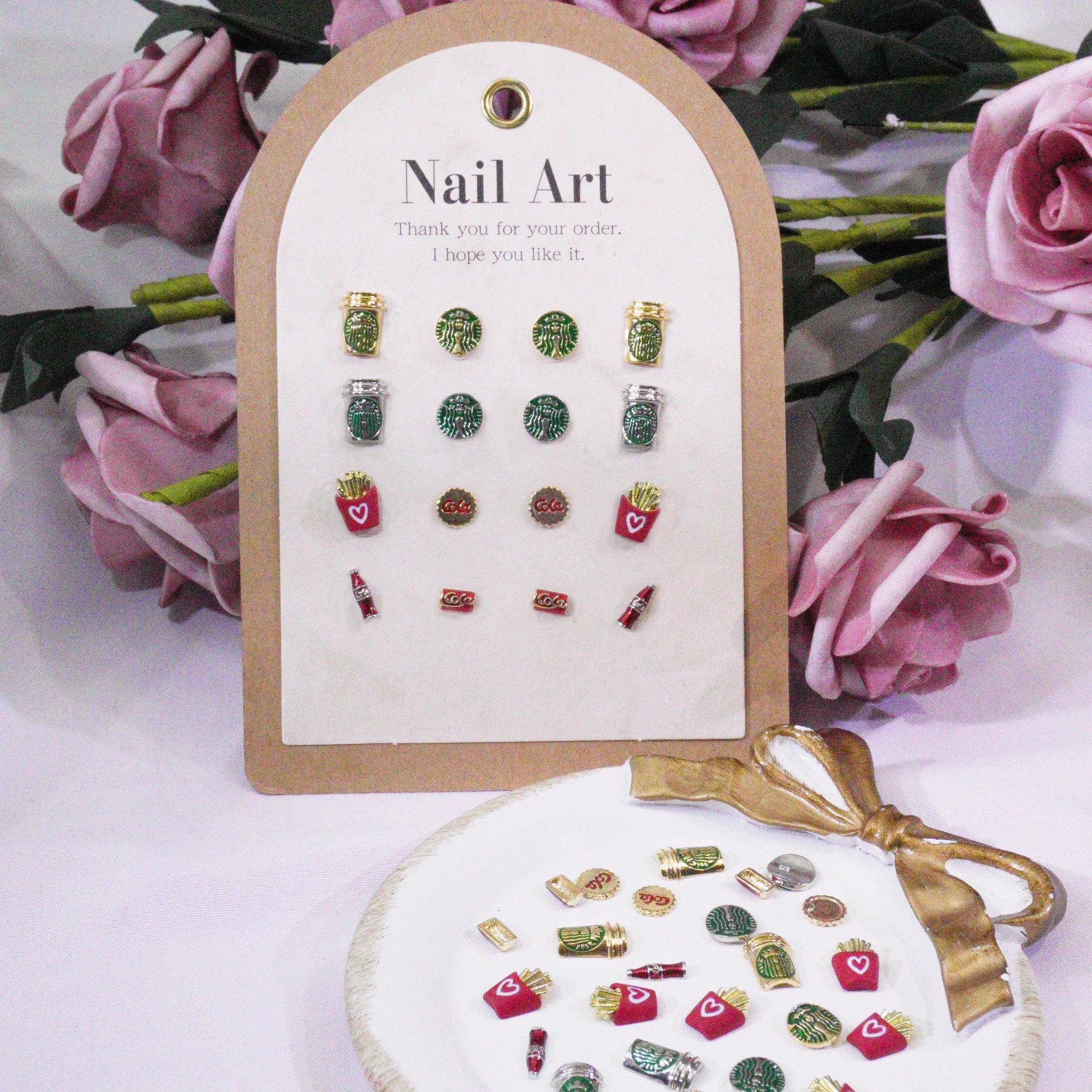 Chips & Sips-Shine Shine DIY Metal Nail Charms