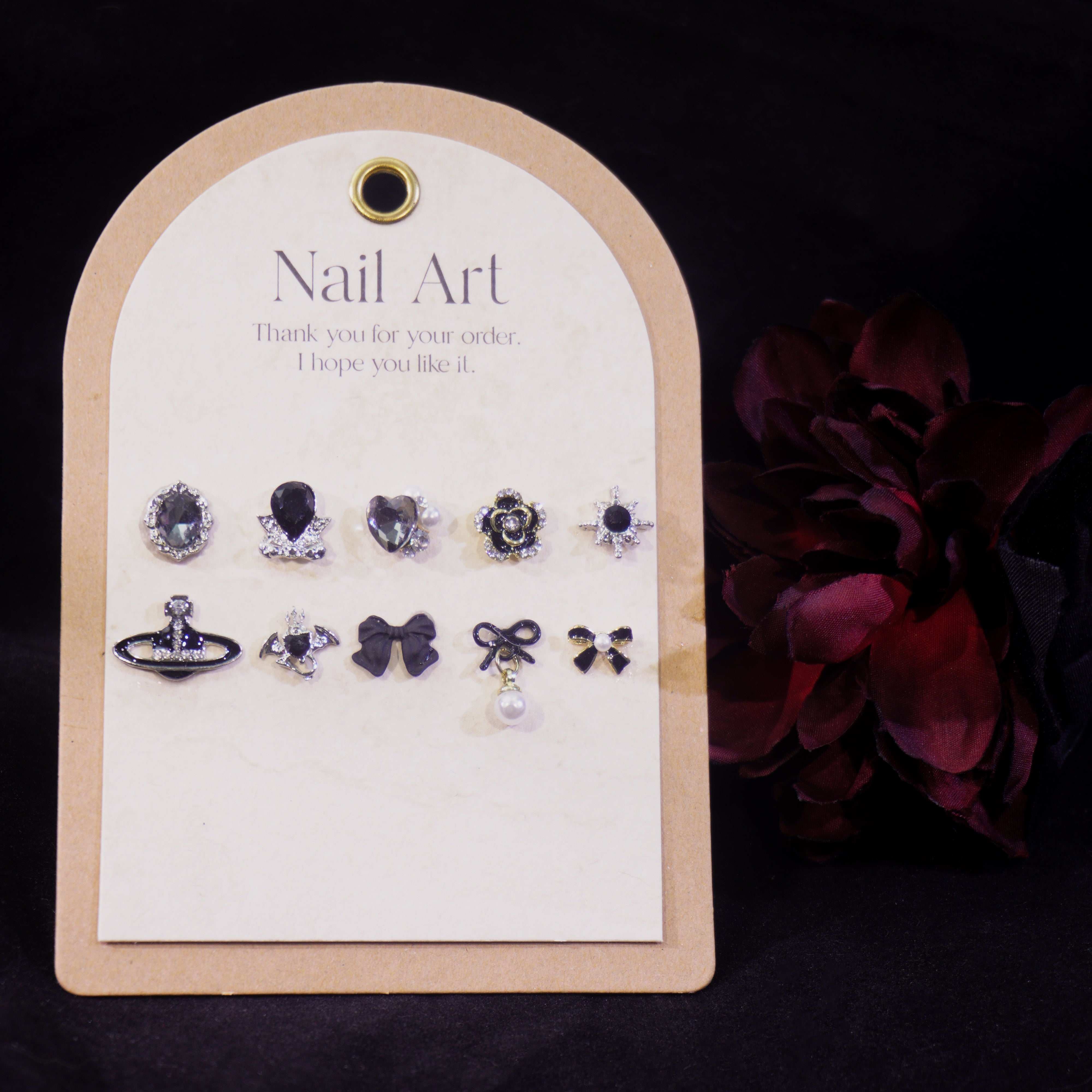 Elegant Princess -Shine Shine DIY Metal Nail Charms