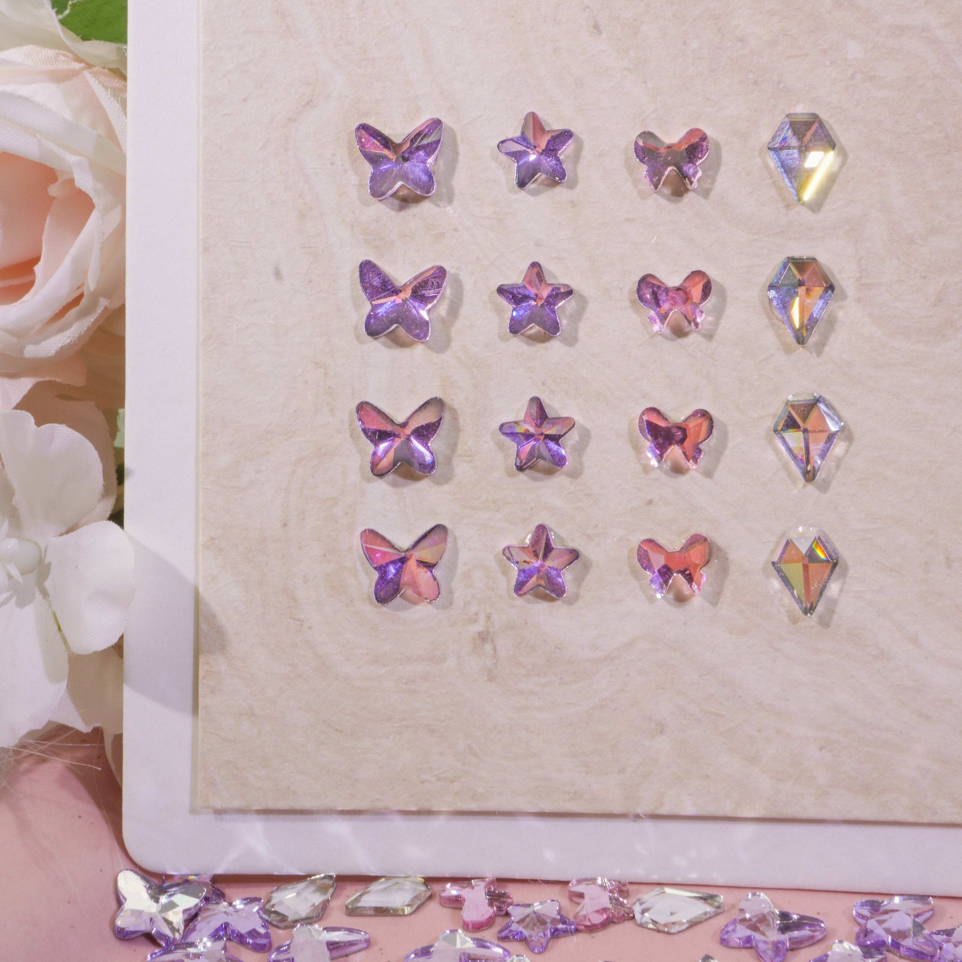 Sleek Chic -Shine Shine DIY Glass Nails Charms
