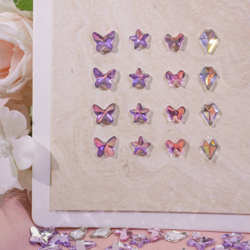 Sleek Chic -Shine Shine DIY Glass Nails Charms