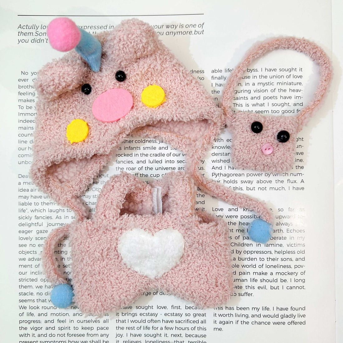 Krising Plush Set-for 17cm Dolls (Labubu-Optimized Fit)