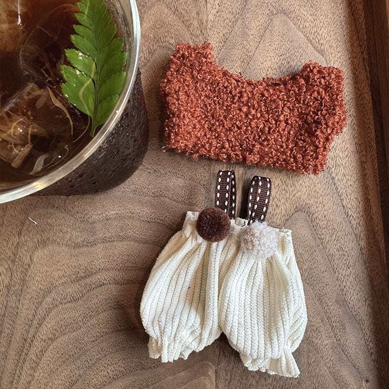 Mossy Stitches set-for 17cm Dolls (Labubu-Optimized Fit）