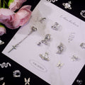 Fluttering Wings-Shine Shine DIY Metal Nail Charms