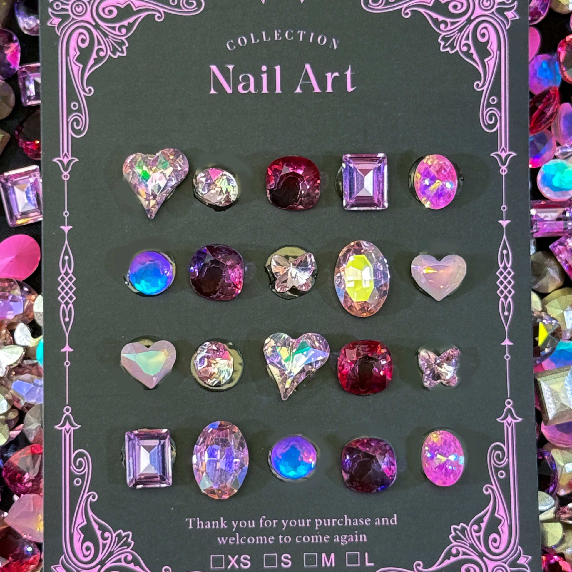 Love Signal-Shine Shine DIY K9 Nail Charms
