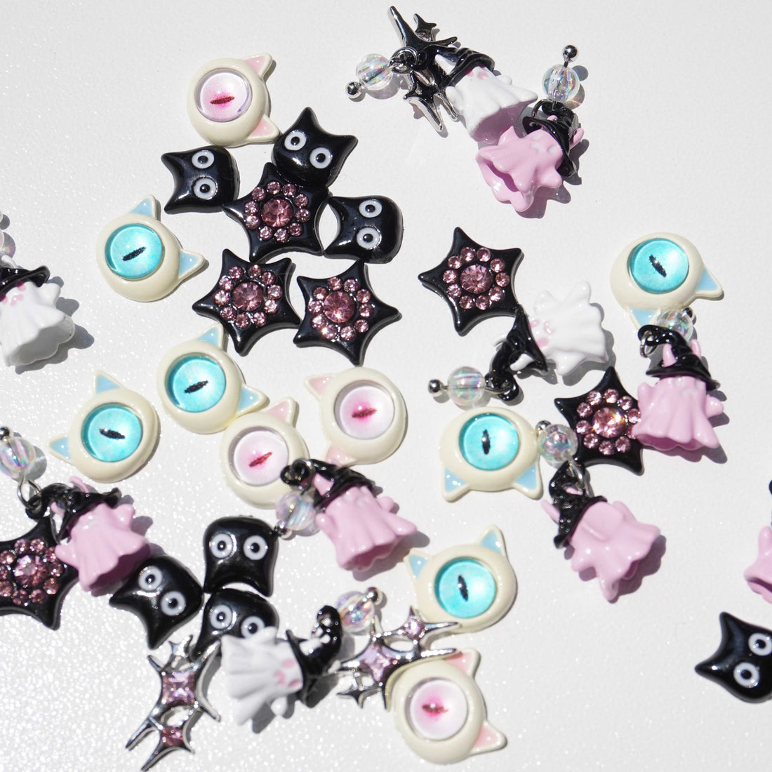 Trick or Treat -Shine Shine DIY Metal Nail Charms