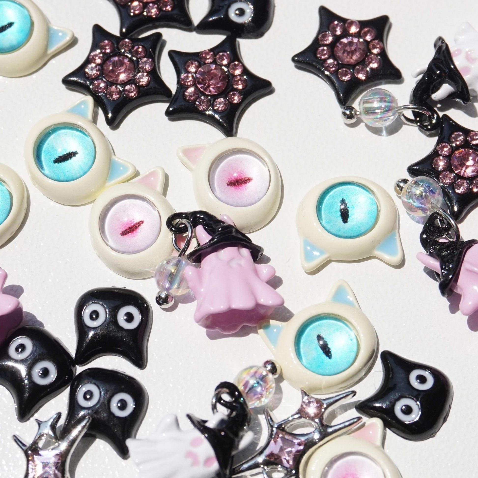 Trick or Treat -Shine Shine DIY Metal Nail Charms