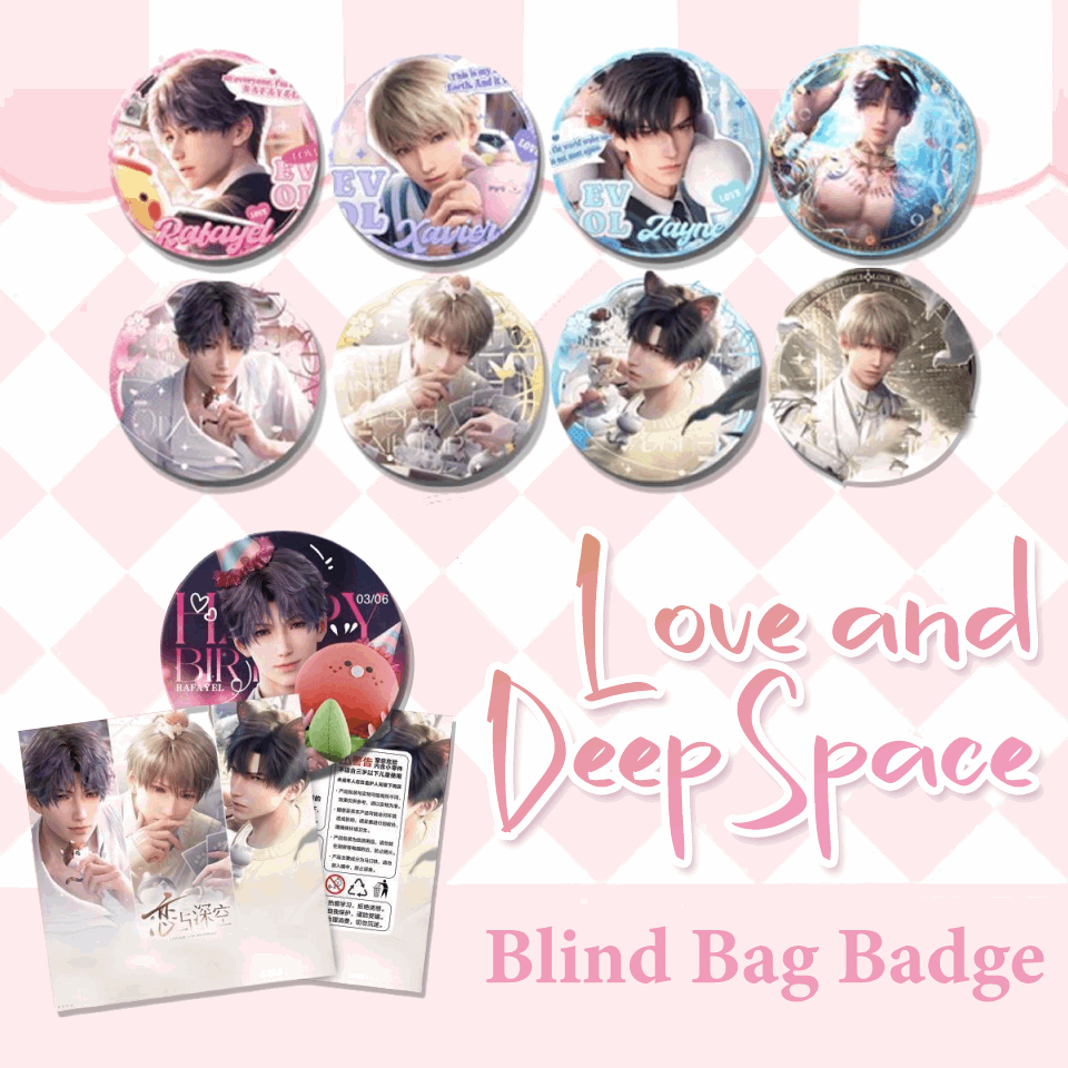 Love and Deepspace Blind Bag Badges