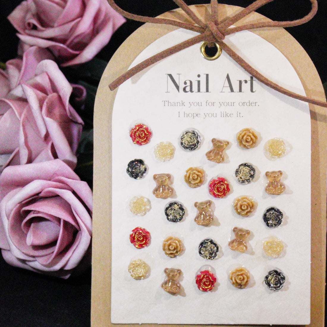 Maple Latte-Shine Shine DIY  Resin Nail Charms