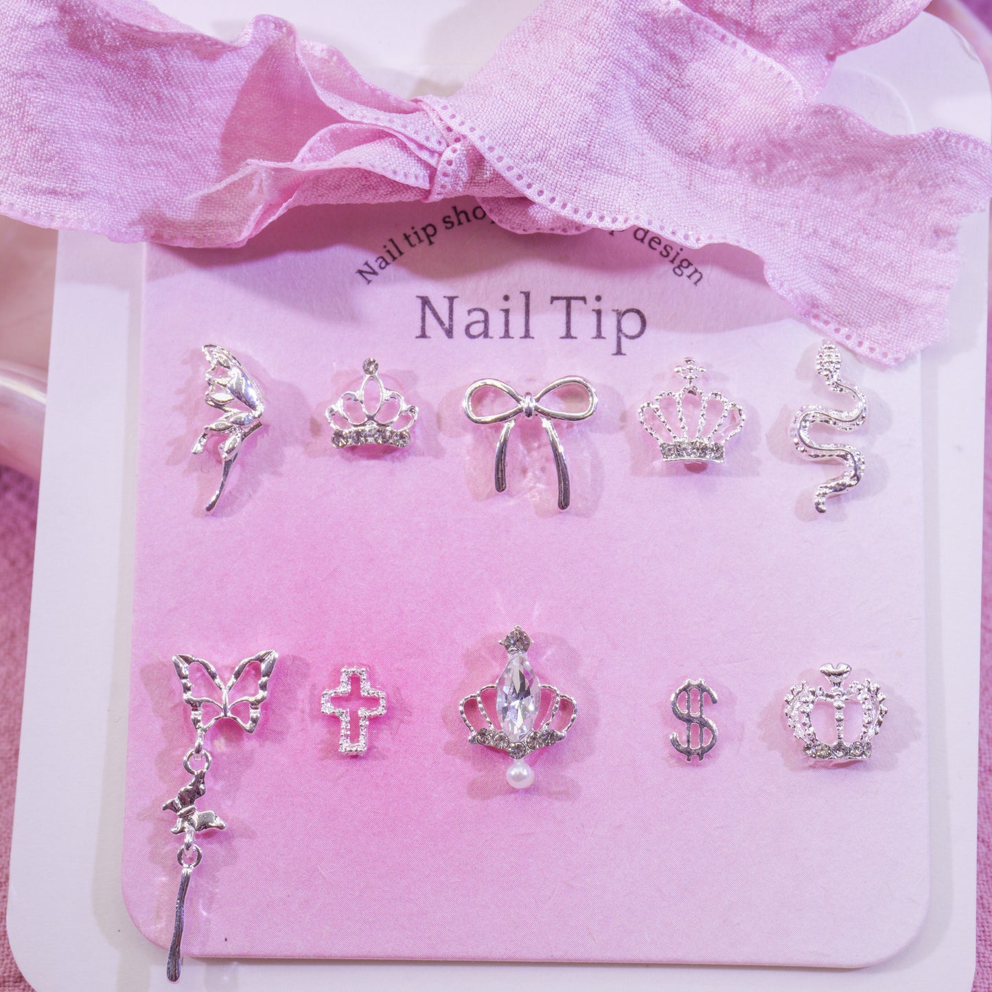 Crown me maybe-Shine Shine DIY Metal  Nails/Charms