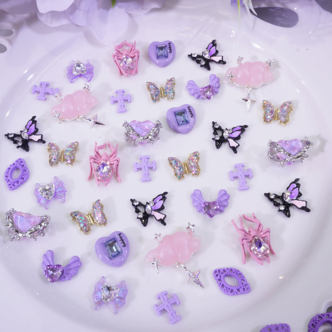 Enchanted Dreams-Shine Shine DIY Metal Nail Charms