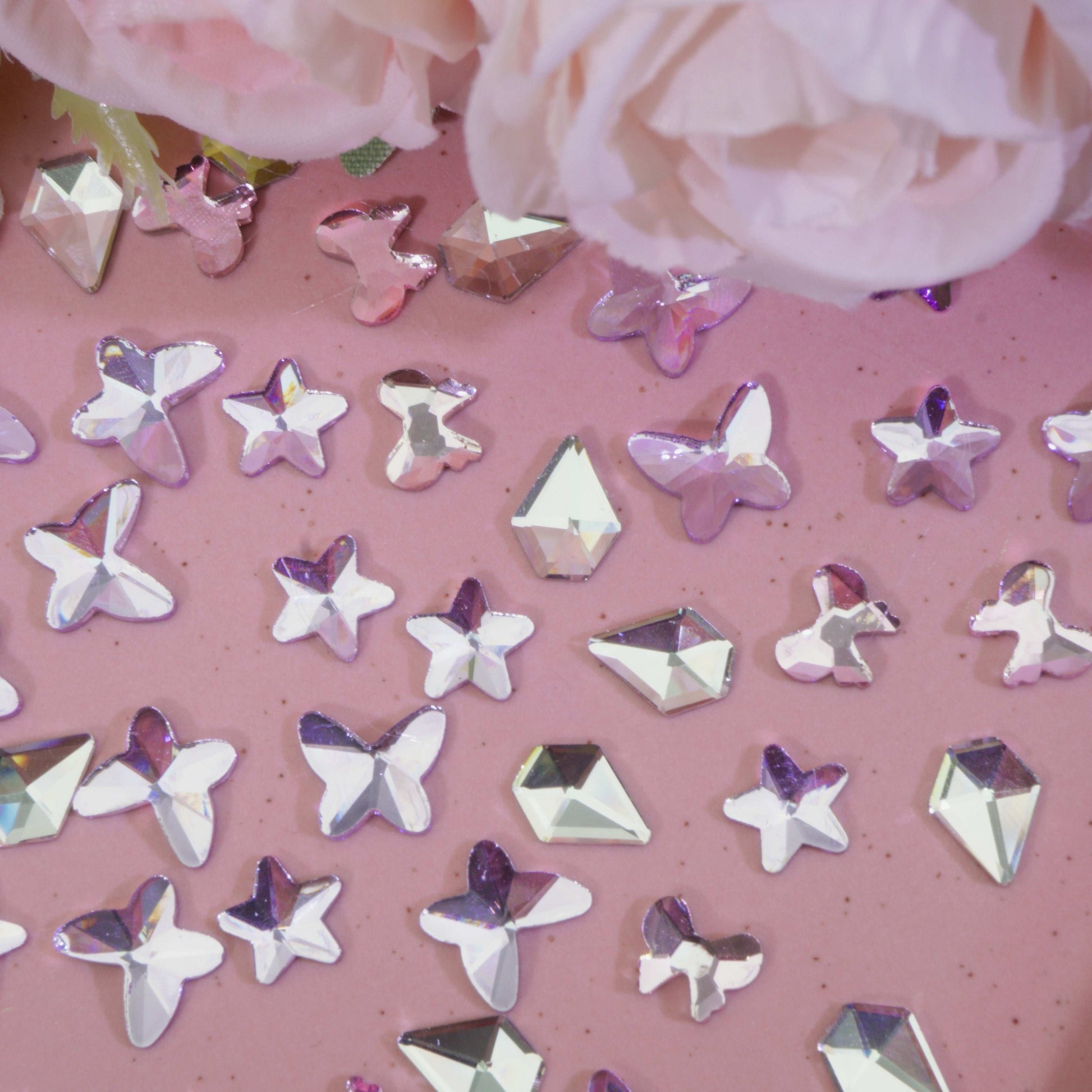 Sleek Chic -Shine Shine DIY Glass Nails Charms