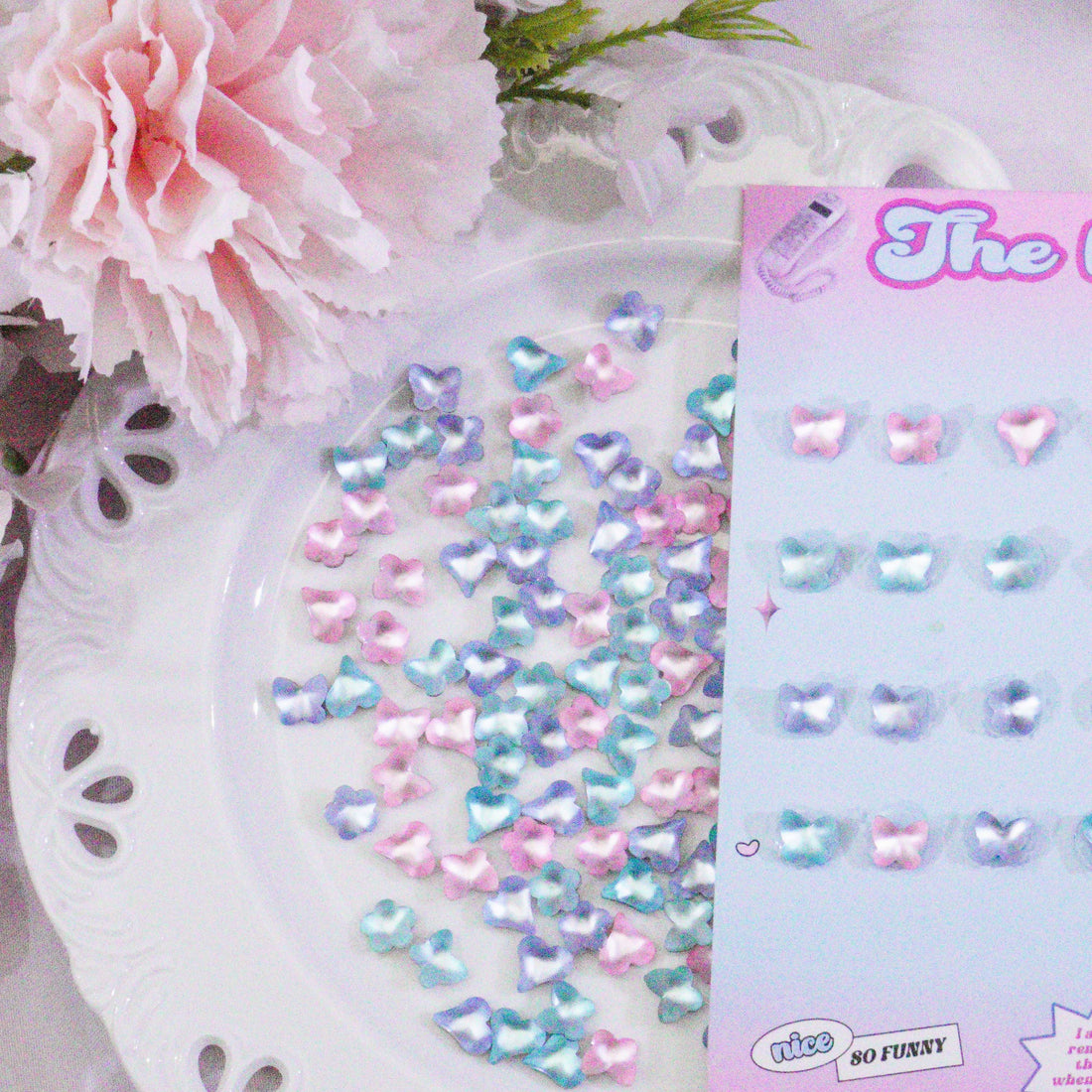 Triple Spellbound-Shine Shine DIY Glass Nail Charms