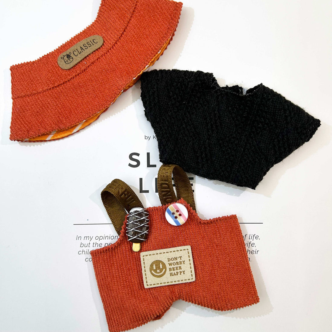 Joyful Classic Set-for 17cm Dolls (Labubu-Optimized Fit)