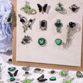 Green Shadow-Shine Shine DIY Metal Nail Charms