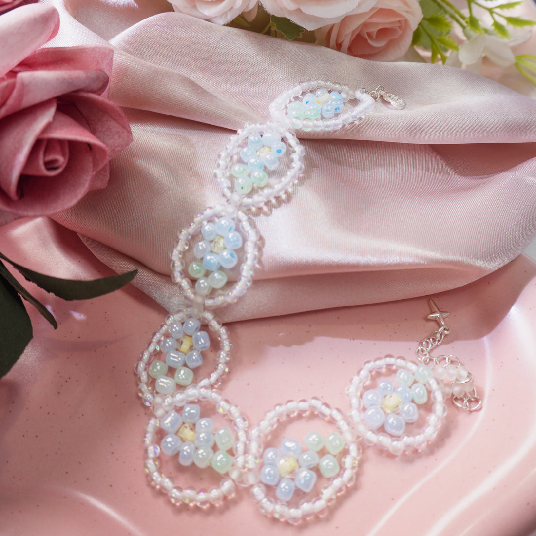 Kit de mini pulsera de cuentas para hacer tú mismo: Radiant Spring