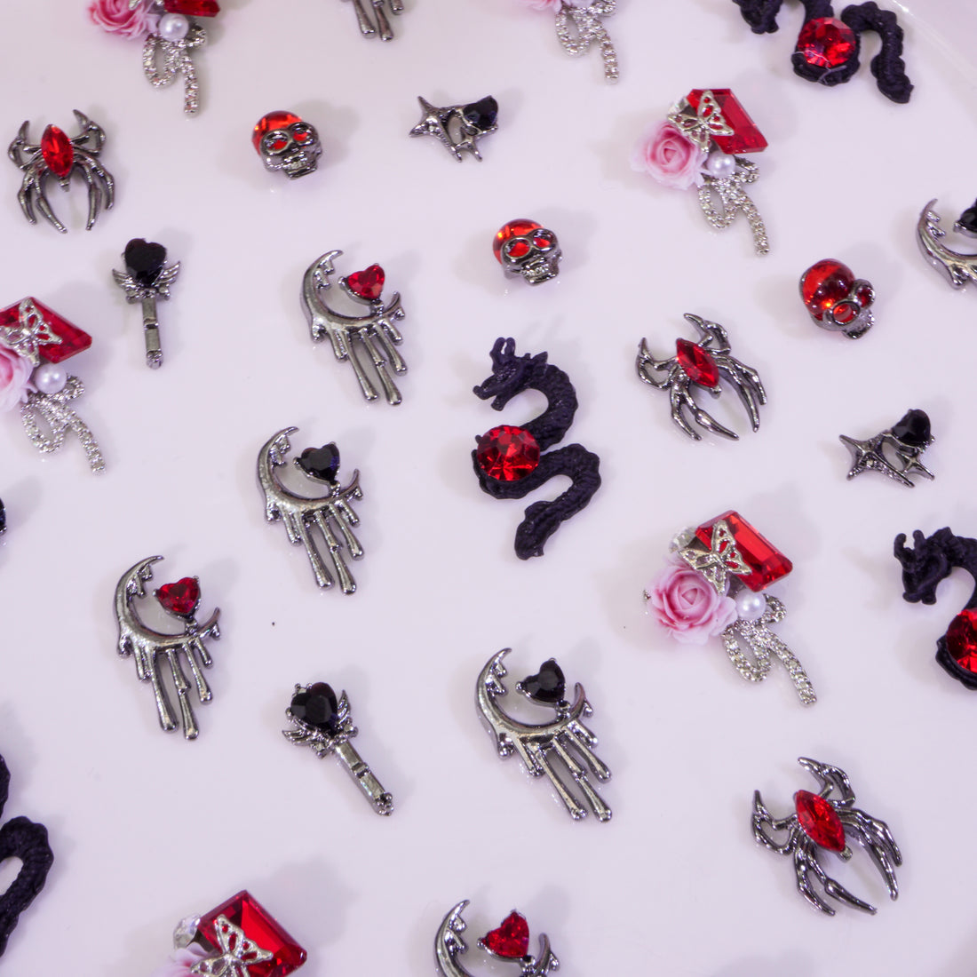 Dark Elf-Shine Shine DIY Metal Nail Charms