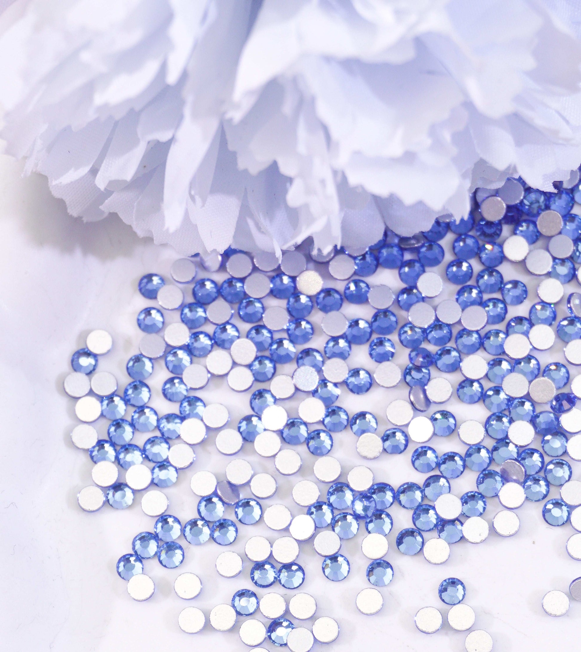 SS12 Nail Diamonds Flat Back Glass Rhinestones for Nail& DIY Jewelry Making Decorations Charms over 120PCS