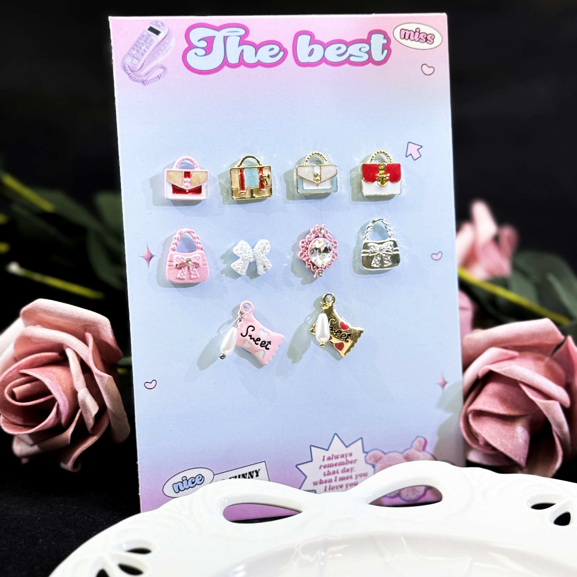 Carry Cutie-Shine Shine DIY Metal Nail Charms