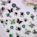 Green Shadow-Shine Shine DIY Metal Nail Charms