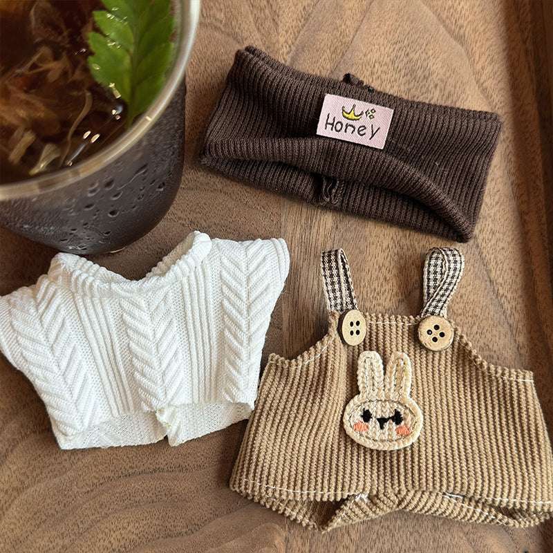 Nougat Knits set-for 17cm Dolls (Labubu-Optimized Fit）