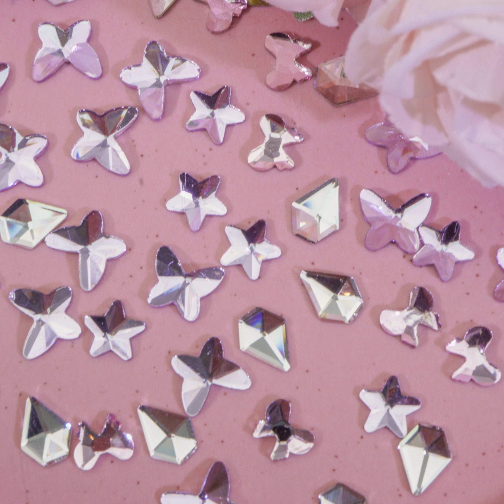Sleek Chic -Shine Shine DIY Glass Nails Charms