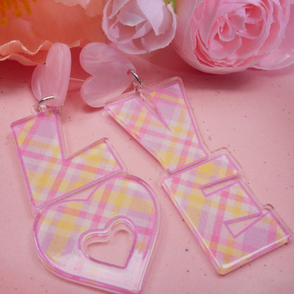 Whimsical Love - Acrylic Earring DIY Set