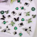 Green Shadow-Shine Shine DIY Metal Nail Charms