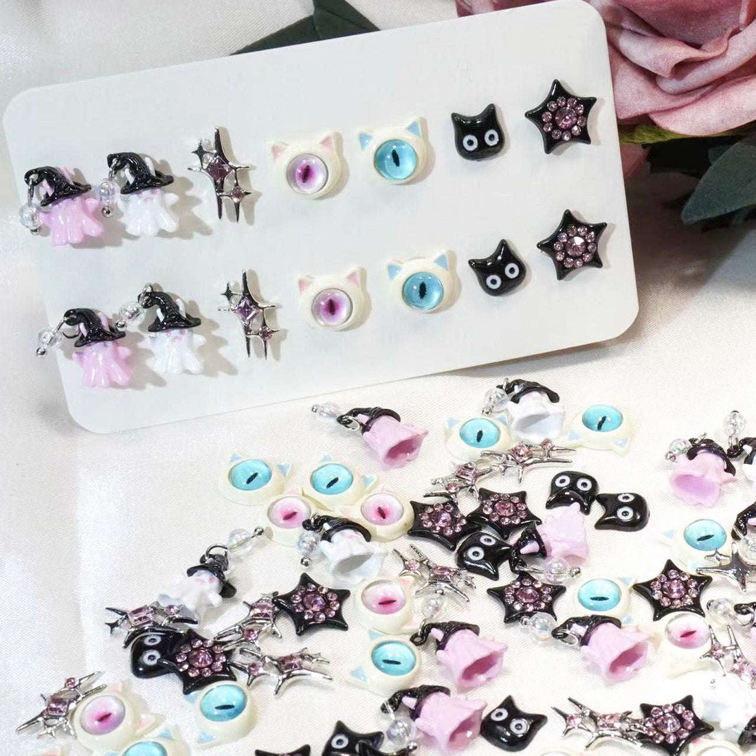 Trick or Treat -Shine Shine DIY Metal Nail Charms