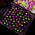 Neon Pixel-Shine Shine DIY Resin Nail Charms