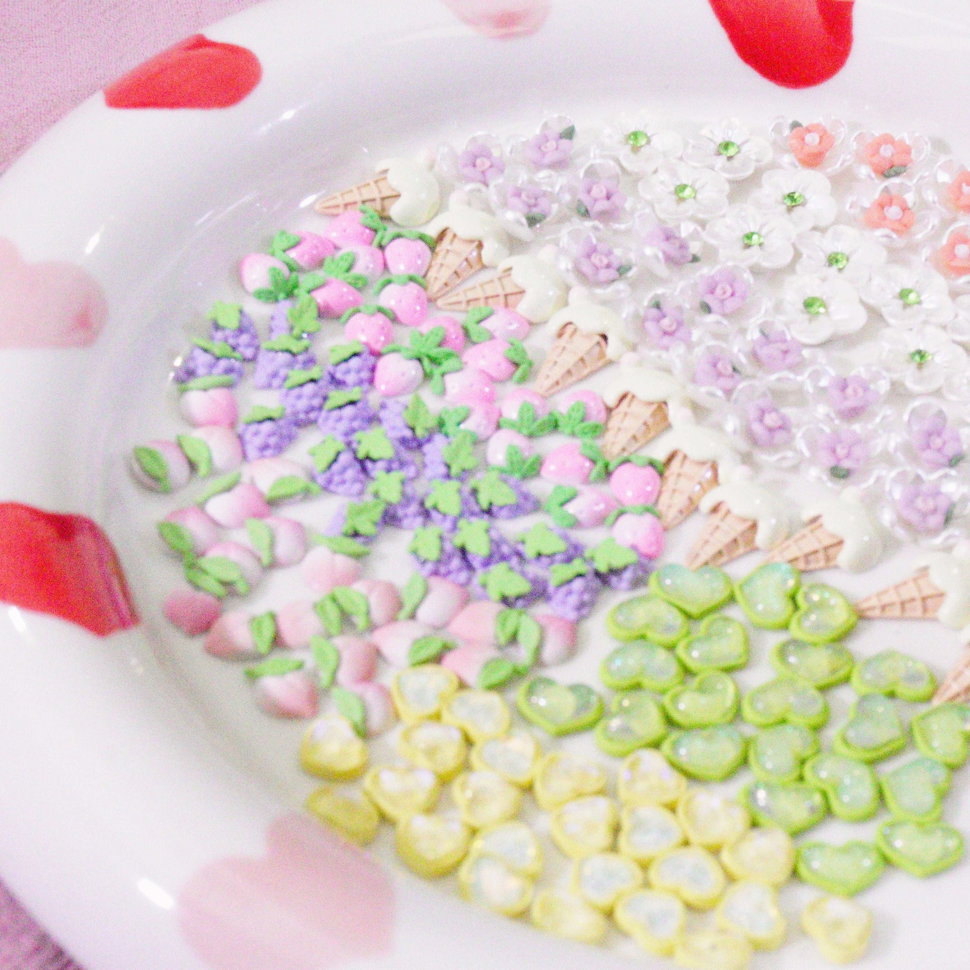 Fruit Salad-Shine Shine DIY Metal Nail Charms