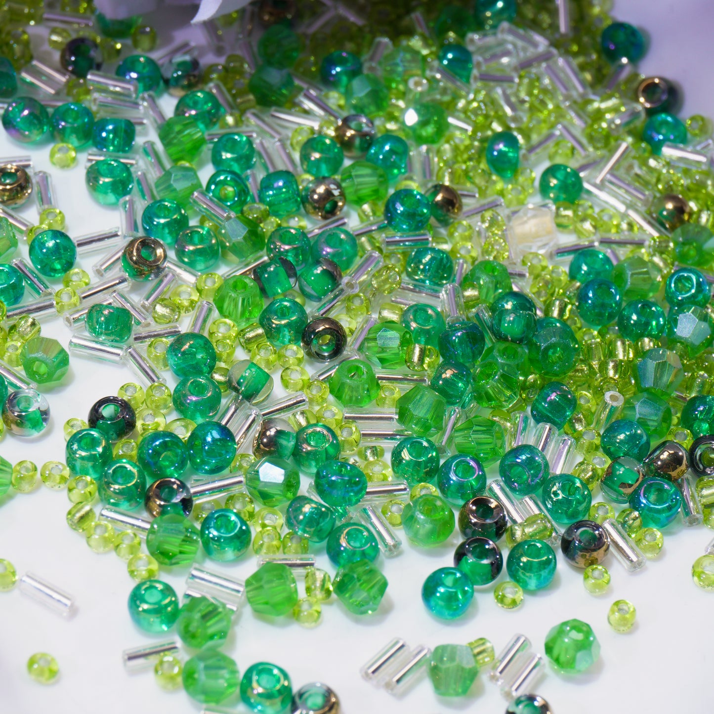 Emerald Mystique- Seed beads High quality mini beads - Shine Shine DIY