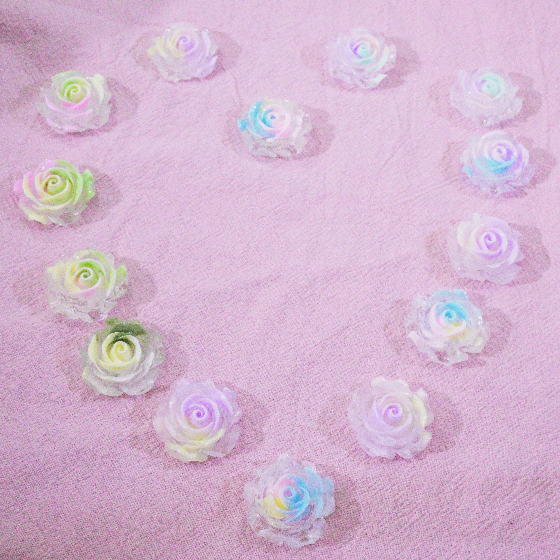 Vibrant Blossom - Shine Shine DIY Resin Nail Charms