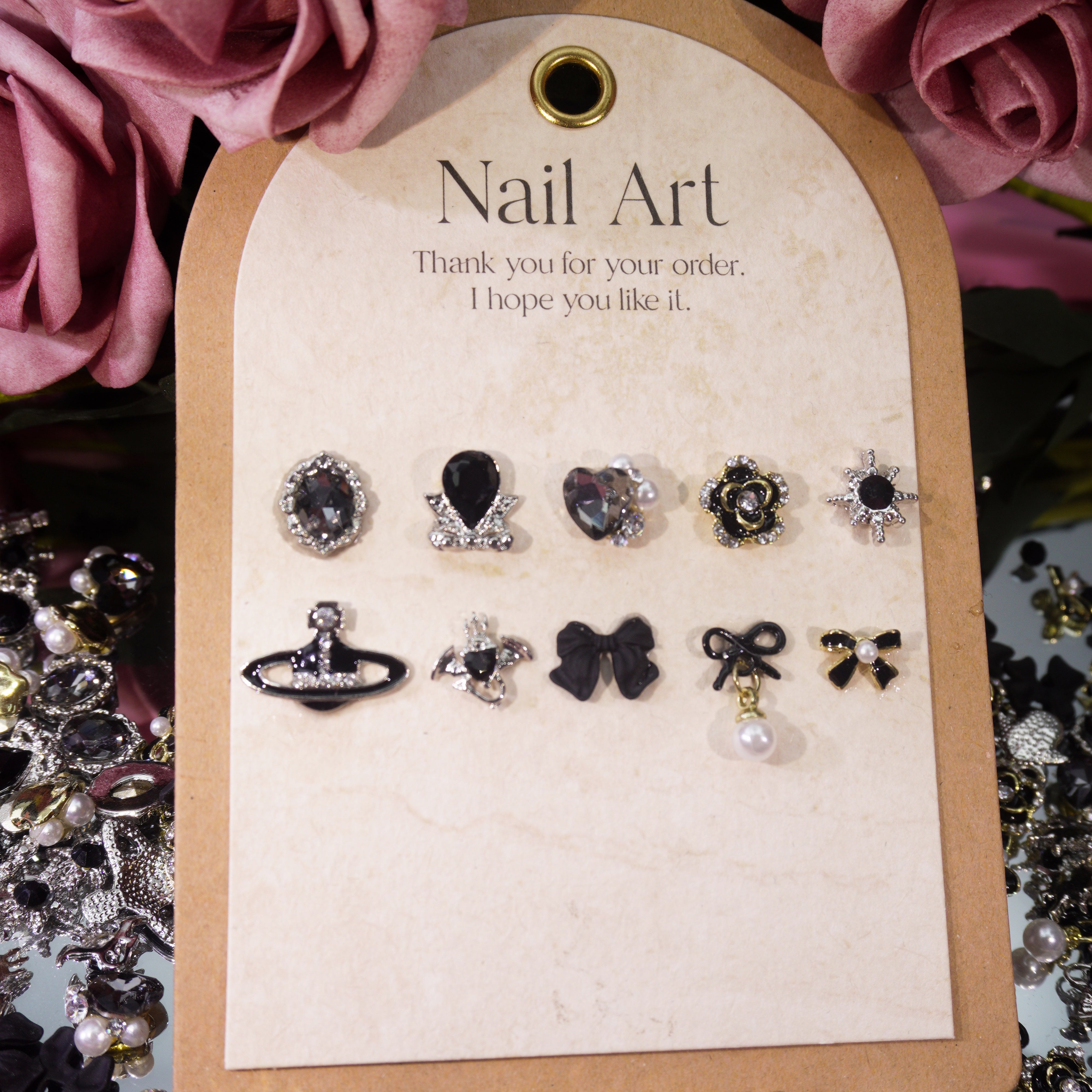 Elegant Princess -Shine Shine DIY Metal Nail Charms