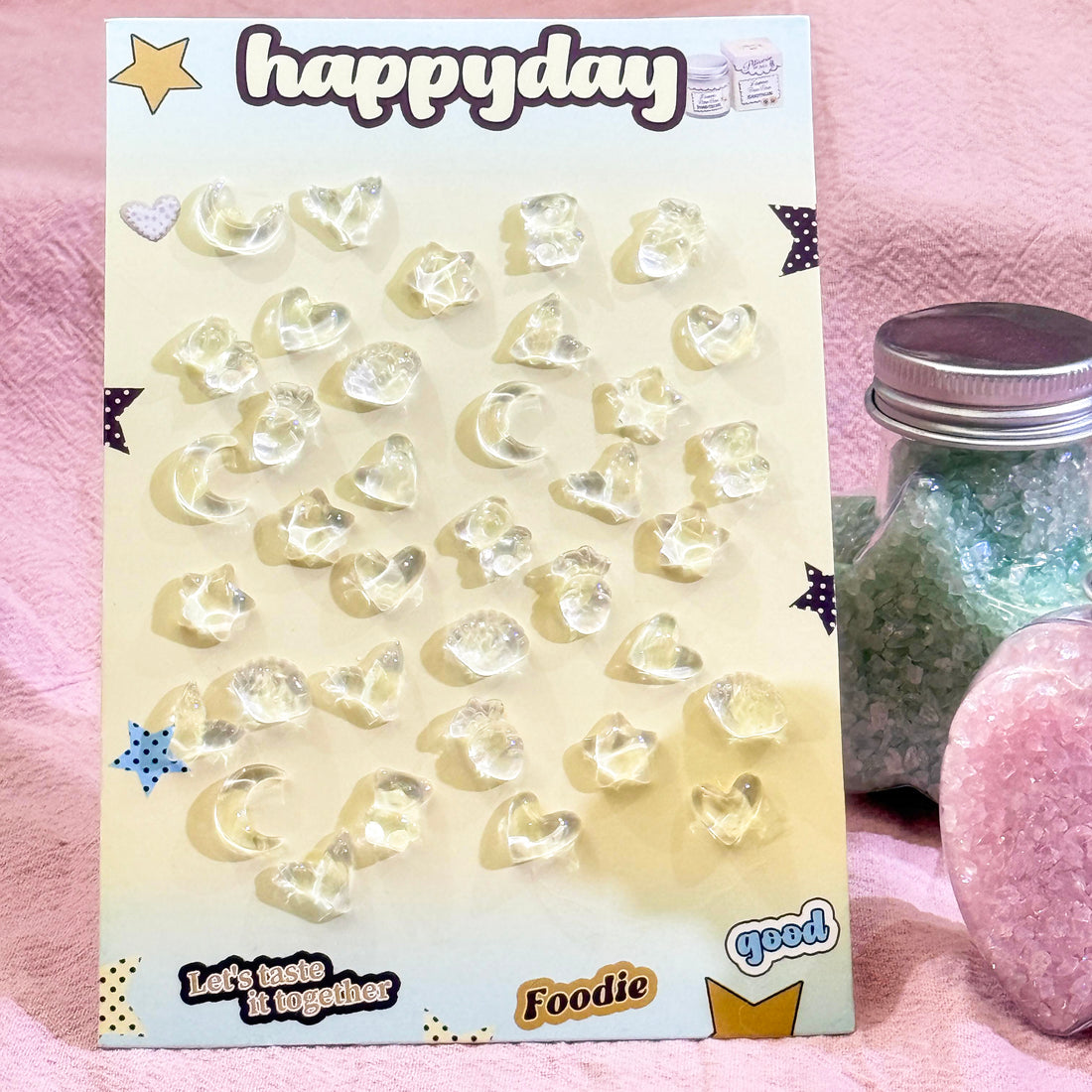 Sunshine Sparkle-Shine Shine DIY UV Change Glass Nail Charms