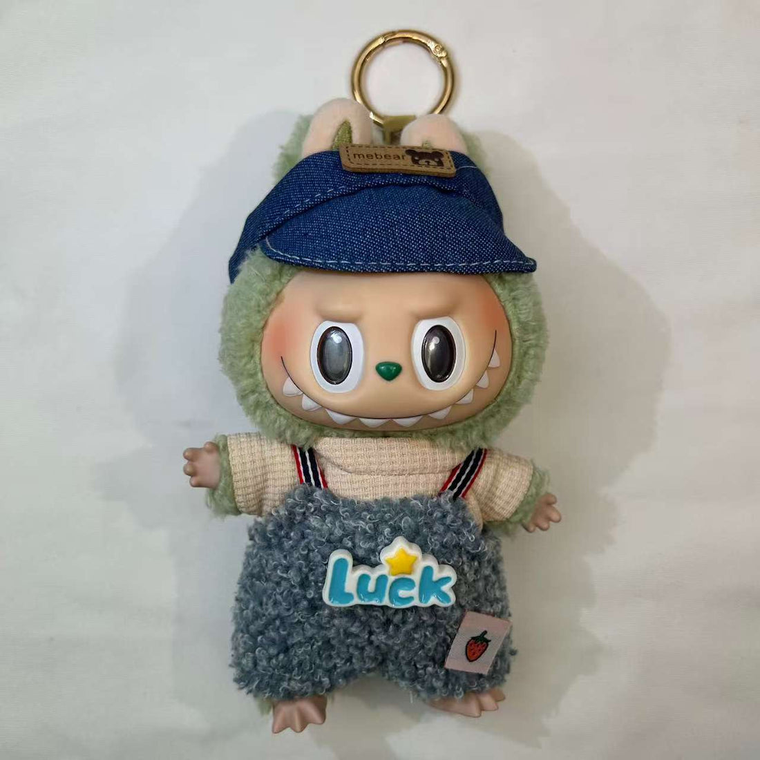 Amuleto de la suerte de arándanos para muñecas de 17 cm (ajuste optimizado para Labubu)